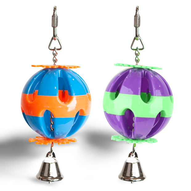 Buy Kazoo Bird Toy Plastic Ball With Bell Online Better Prices At Pet