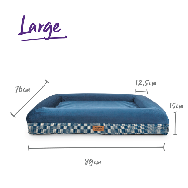 Buy Kazoo Dog Bed Wombat Midnight Blue Online Better Prices At Pet Circle