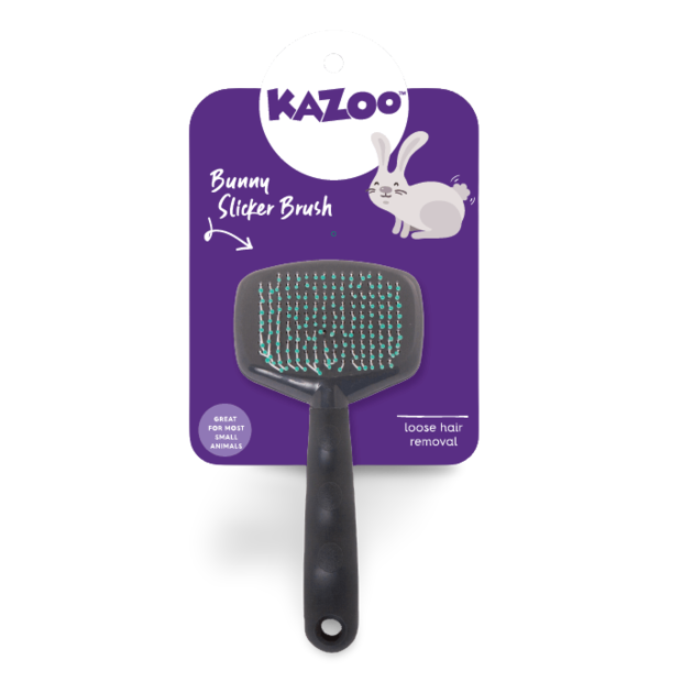 Buy Kazoo Small Animal Slicker Brush Green Grey Online Better Prices