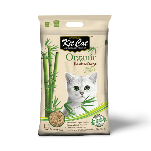 Buy Kit Cat Litter Bamboo Short Hair Online Better Prices At Pet Circle