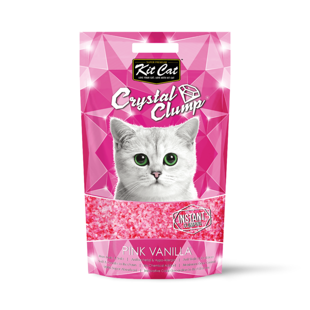 Buy Kit Cat Litter Clumping Crystal Pink Vanilla Online Better Prices