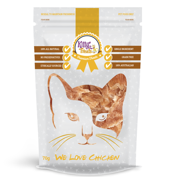 Buy Kitty Treats Australian Chicken Breast Cat Treat Online Better