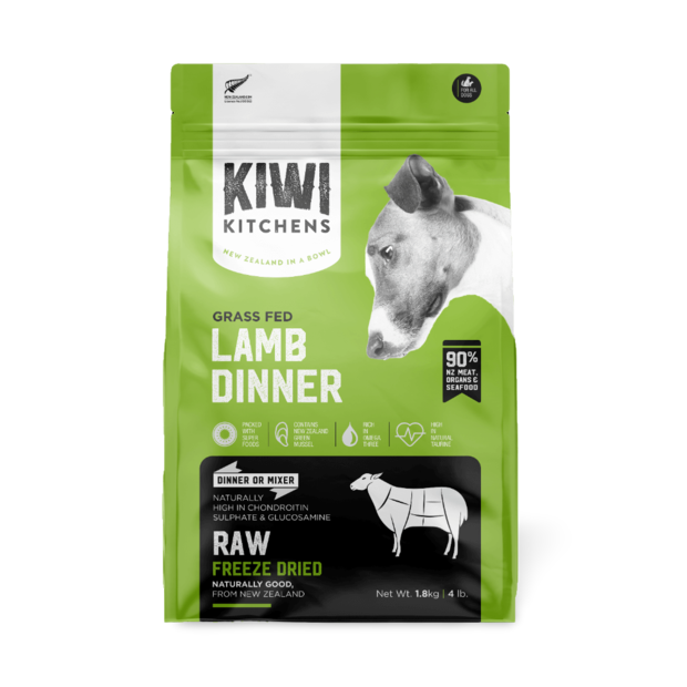 Buy Kiwi Kitchens Freeze Dried Lamb Dry Dog Food Online