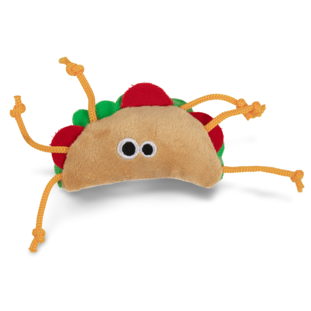 Buy Mad Cat Tabby Taco Plush Cat Toy Online Better Prices At Pet Circle