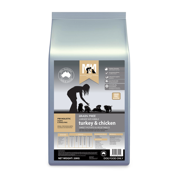 Buy Meals For Mutts Grain Free Dry Dog Food Large Breed Puppy Turkey