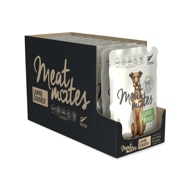 Buy Meat Mates Grain Free Lamb Dinner Wet Dog Food Pouch Online