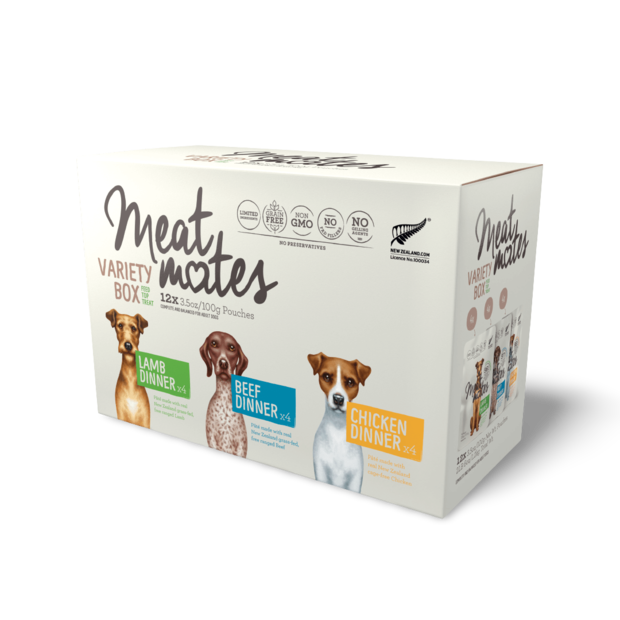 Buy Meat Mates Grain Free Variety Wet Dog Food Pouch Online Better