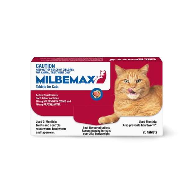 Buy Milbemax All Wormer For Cats Online Better Prices At Pet Circle