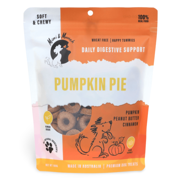 Buy Mimi And Munch Soft Baked Wheat Free Natural Pumpkin Pie Dog Treats ...