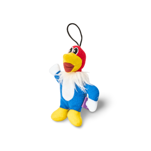 Woody Woodpecker Spielzeug – 2 Spechtvögel Auf Stab, Retro Schreibtischdekoration, Wackelndes Pecking-Bird