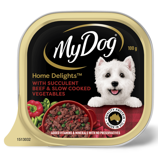 Buy My Dog Home Delights Succulent Beef Slow Cooked Vegetables Wet Dog Food Online Better