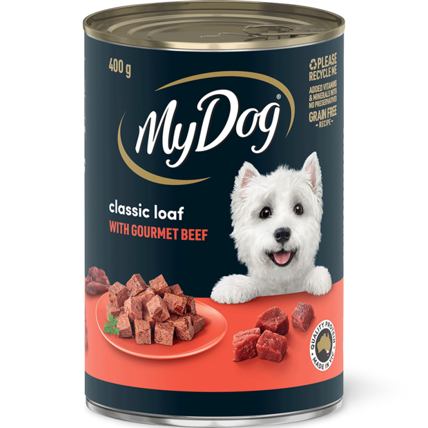 Buy My Dog Loaf Classic Wet Dog Food Gourmet Beef Trays Online Better