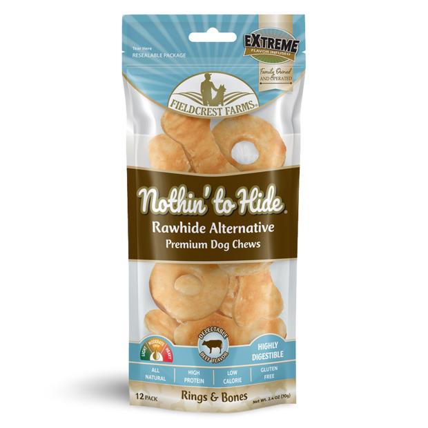 Buy Nothing To Hide Beef Ring And Bone Rawhide Alternative Premium Dog