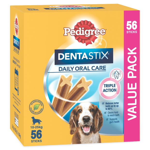 Buy Pedigree Dentastix Daily Dental Medium Dog Treats Online Better