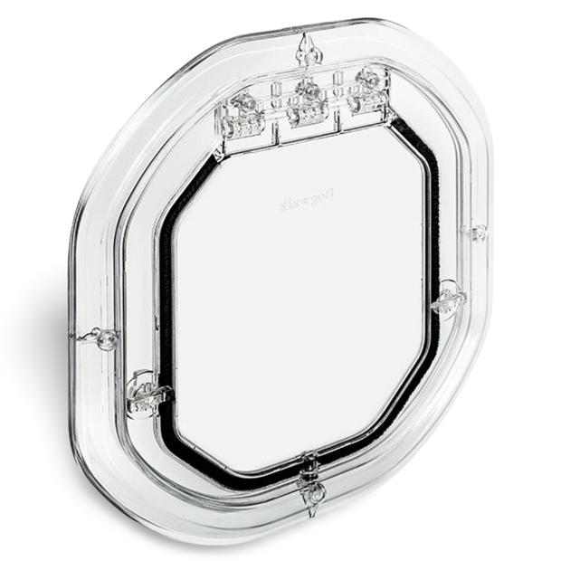 Buy Pet Tek Glass Fitting Slimline Dog Door Clear Online Better