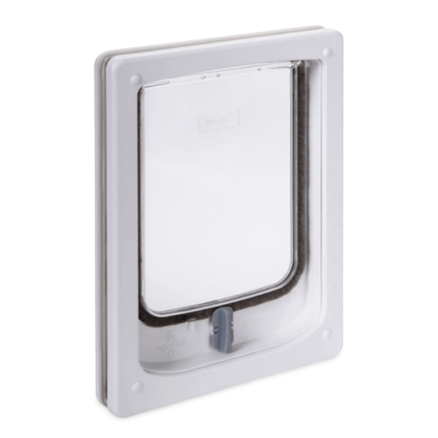 Buy Pet Tek Wood Fitting Slimline Dog Door White Online Better Prices