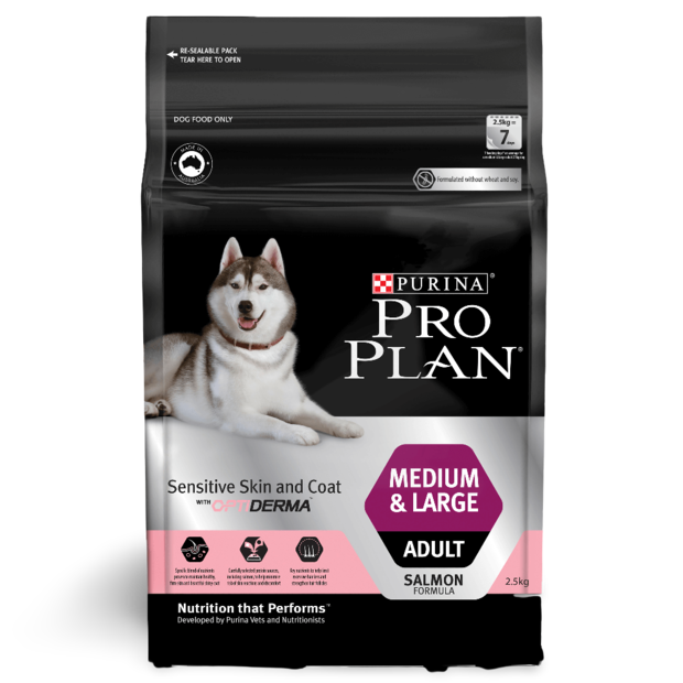 Buy Pro Plan Sensitive Skin And Coat With Optiderma Adult Medium And