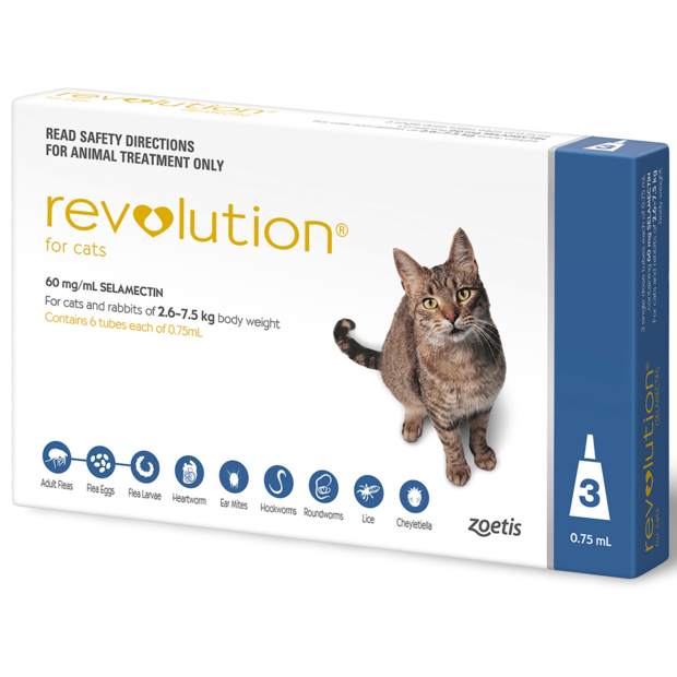 Buy Revolution Cat Blue Online Better Prices At Pet Circle
