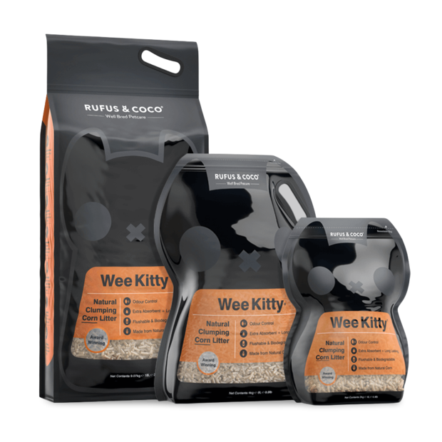 Buy Rufus And Coco Wee Kitty Clumping Corn Litter Online Better
