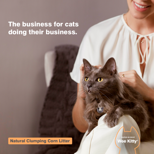 wee kitty clumping corn litter