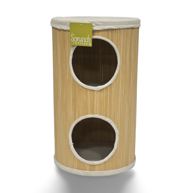 Buy Scrunch And Sticks Cat Scratch Barrel Bamboo Online Low Prices