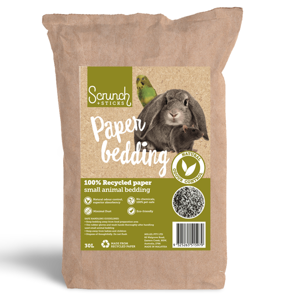 Buy Scrunch And Sticks Natural Small Animal Recycled Paper Bedding Online Better Prices At Pet