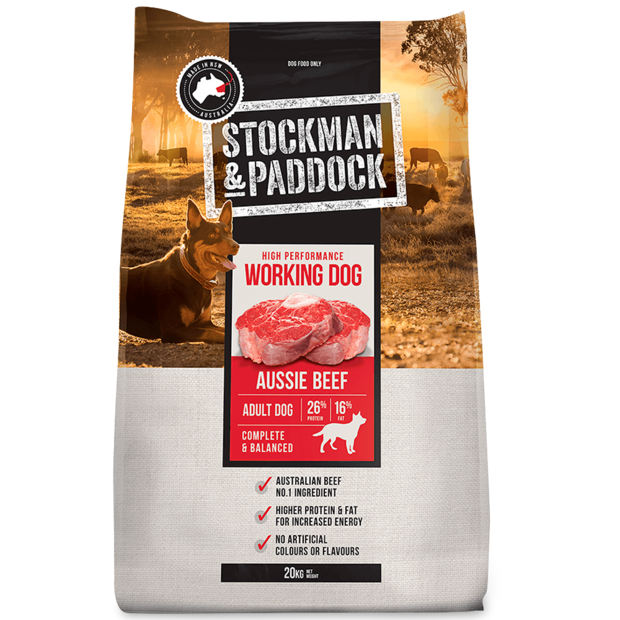 Buy Stockman And Paddock High Performance Working Dry Dog Food Online Better Prices At Pet Circle