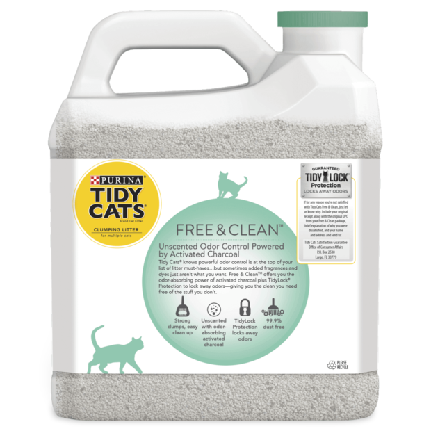 Buy Tidy Cats Free And Clean Unscented Clumping Litter Online Low Prices, Free Shipping