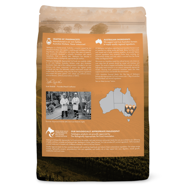 Buy Vetalogica Biologically Appropriate Adult Hunter Valley Harvest Dry Cat Food Online Low