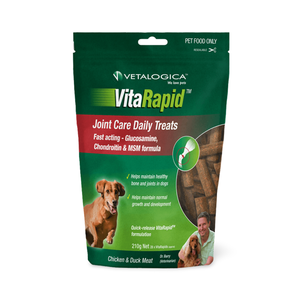 Buy Vetalogica Vitarapid Dog Treats Joint Arthritis Online Better