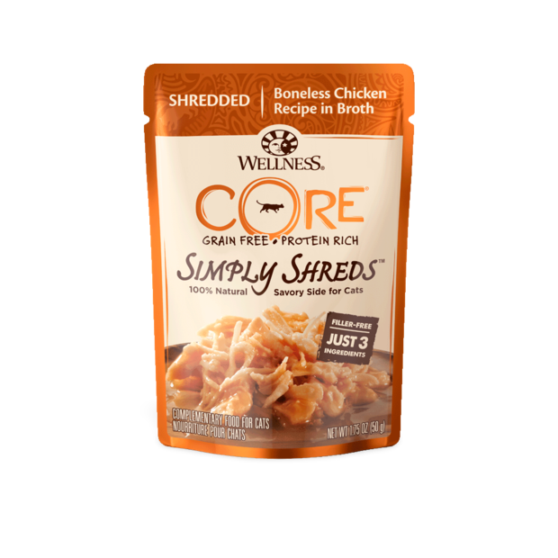 Buy Wellness Core Simply Shreds Chicken Wet Cat Food Online Better
