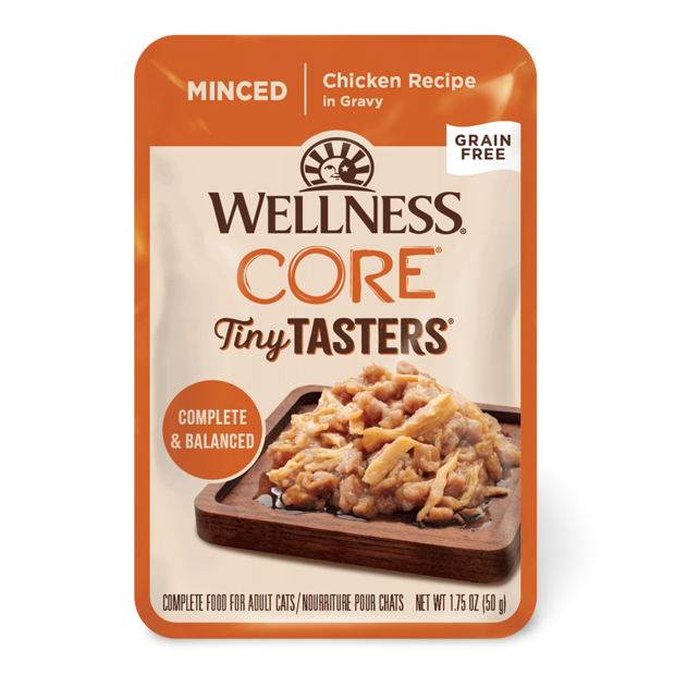 Buy Wellness Core Tiny Tasters Minced Chicken In Gravy Wet Cat Food