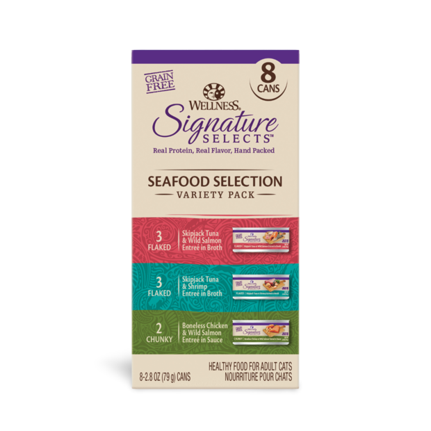 Buy Wellness Signature Selects Sea Variety Pack Wet Cat Food Online