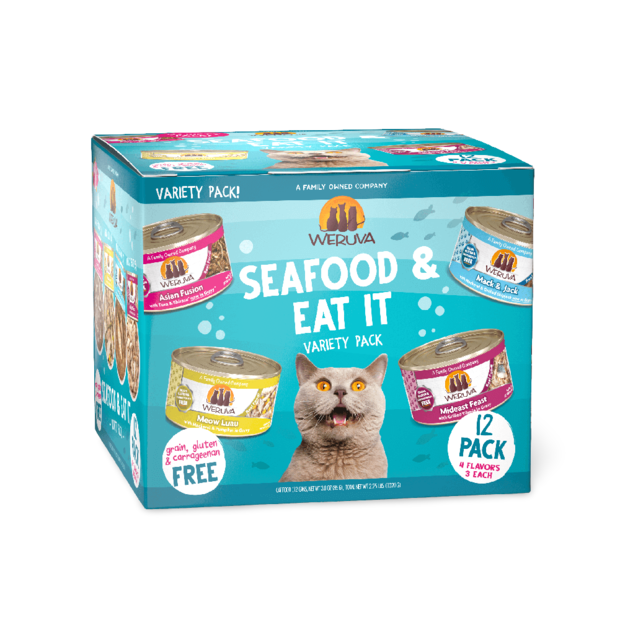 Buy Weruva Classic Cat Seafood Variety Pack Wet Cat Food Cans Online