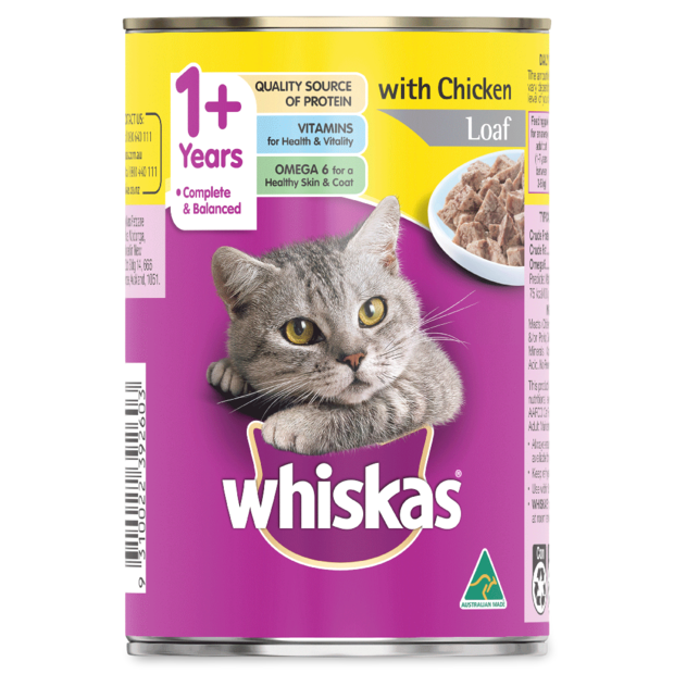 Buy Whiskas 1 Plus Chicken Loaf Wet Cat Food Online Better Prices At