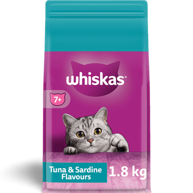Buy Whiskas Tuna And Sardine Flavours Dry Cat Food Online Better