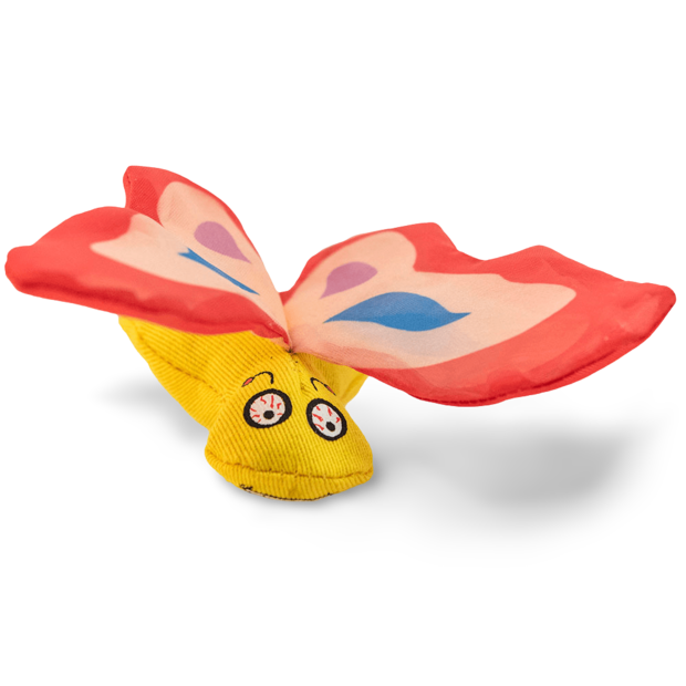 Buy Yeowww Cat Toys With Pure American Catnip Butterfly Red Online
