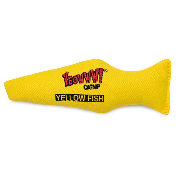 Buy Yeowww Cat Toys With Pure American Catnip Yellow Fish Online