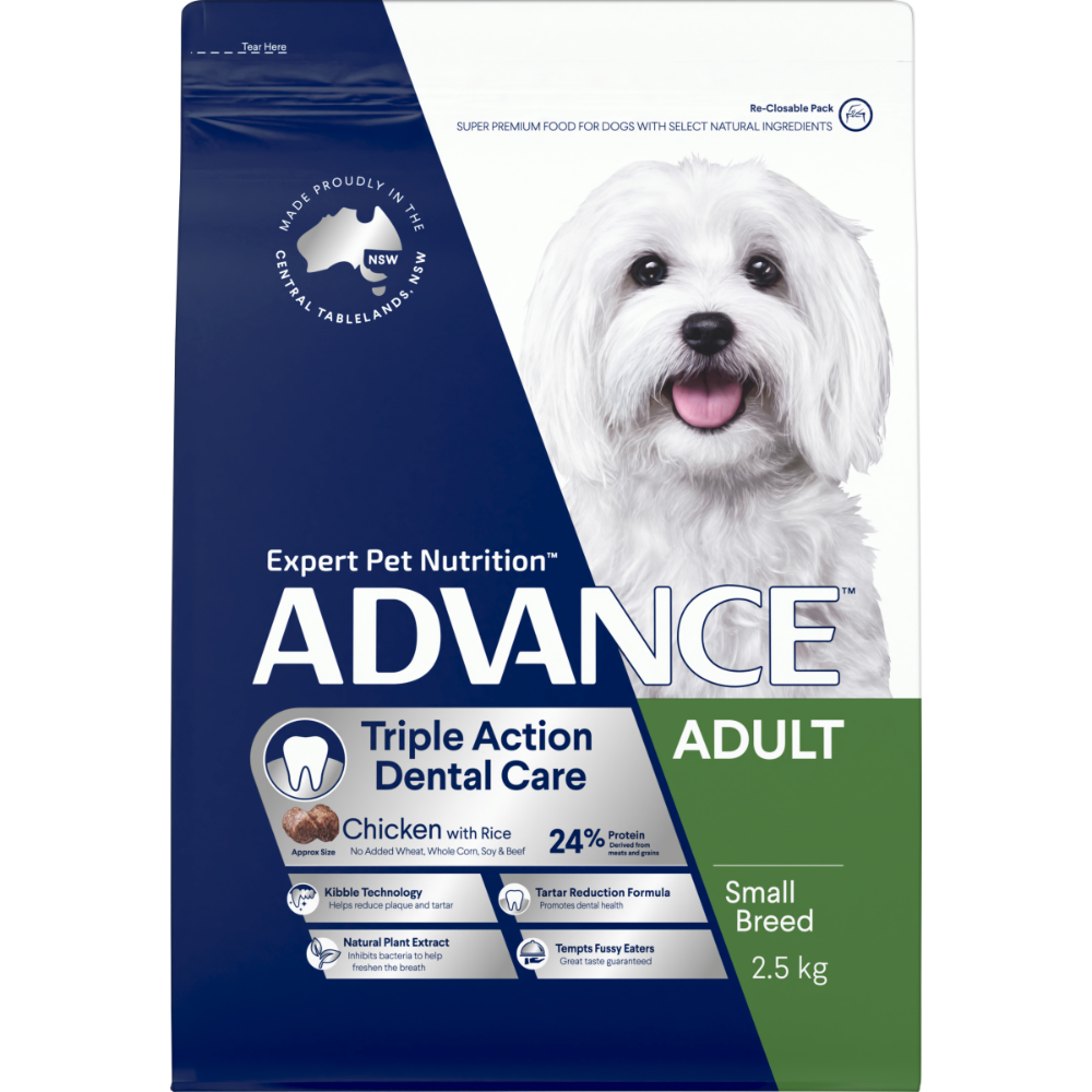 Buy Advance Adult Dental Toy Small Breed Dry Dog Food Chicken Online