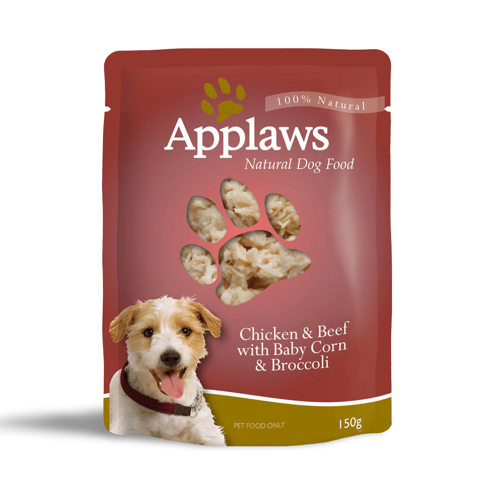 Buy Applaws Wet Dog Food Adult Chicken Beef Corn And Broccoli Broth