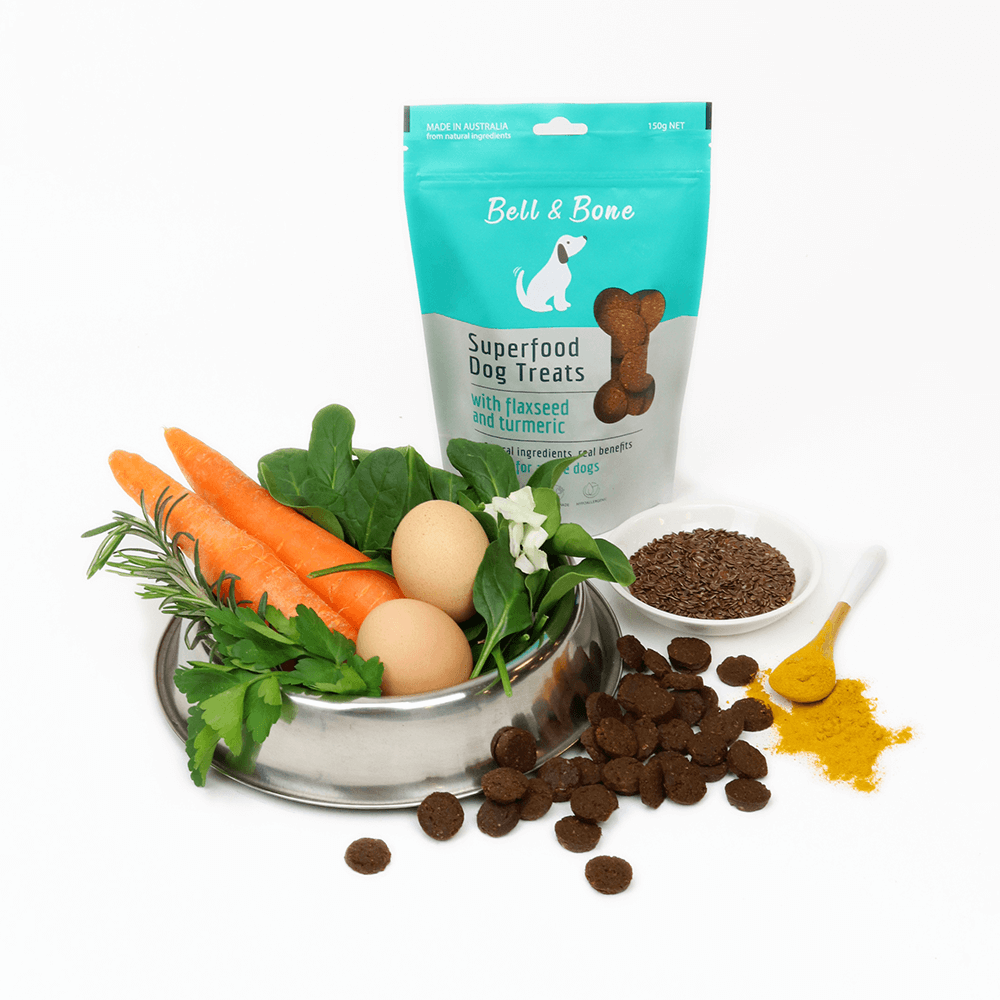 Buy Bell And Bone Flaxseed And Tumeric Superfood Dog Treats Online