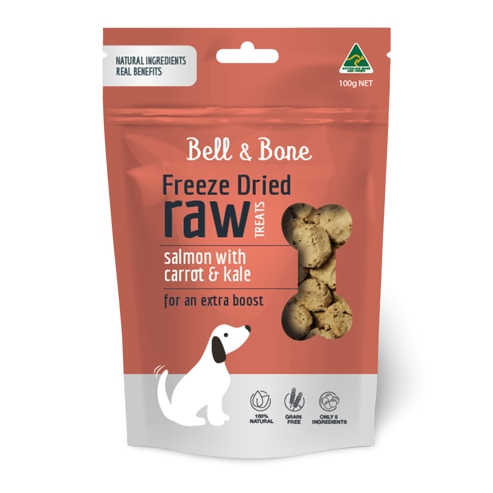 Buy Bell And Bone Salmon With Carrot And Kale Freeze Dried Dog Treats