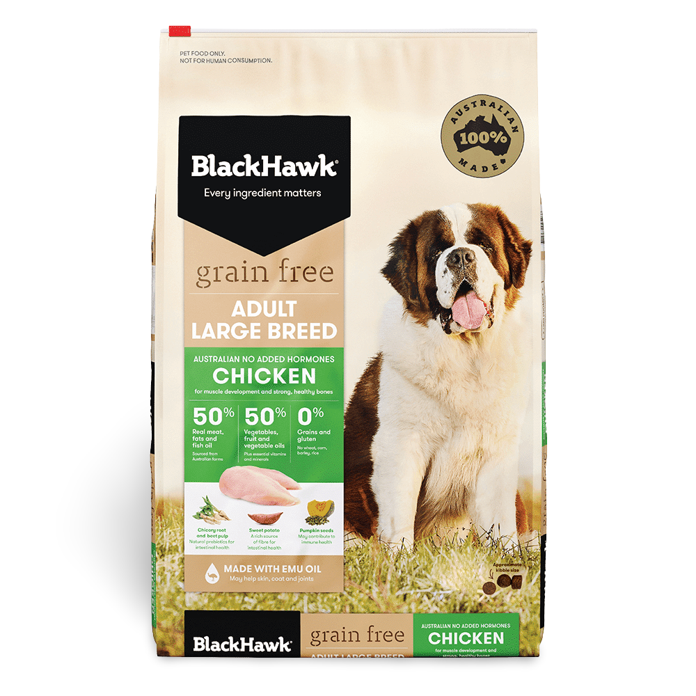 Buy Black Hawk Grain Free Dry Dog Food Adult Large Breed Chicken Online