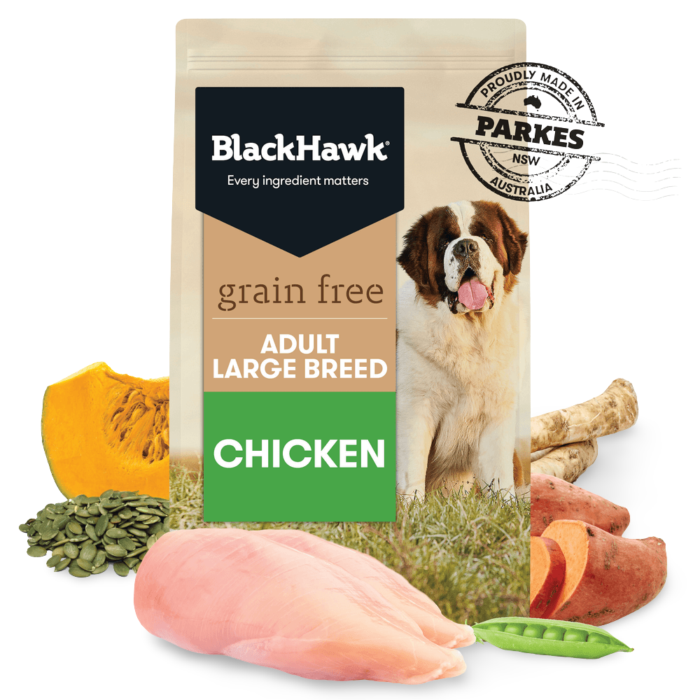 Buy Black Hawk Grain Free Dry Dog Food Adult Large Breed Chicken Online