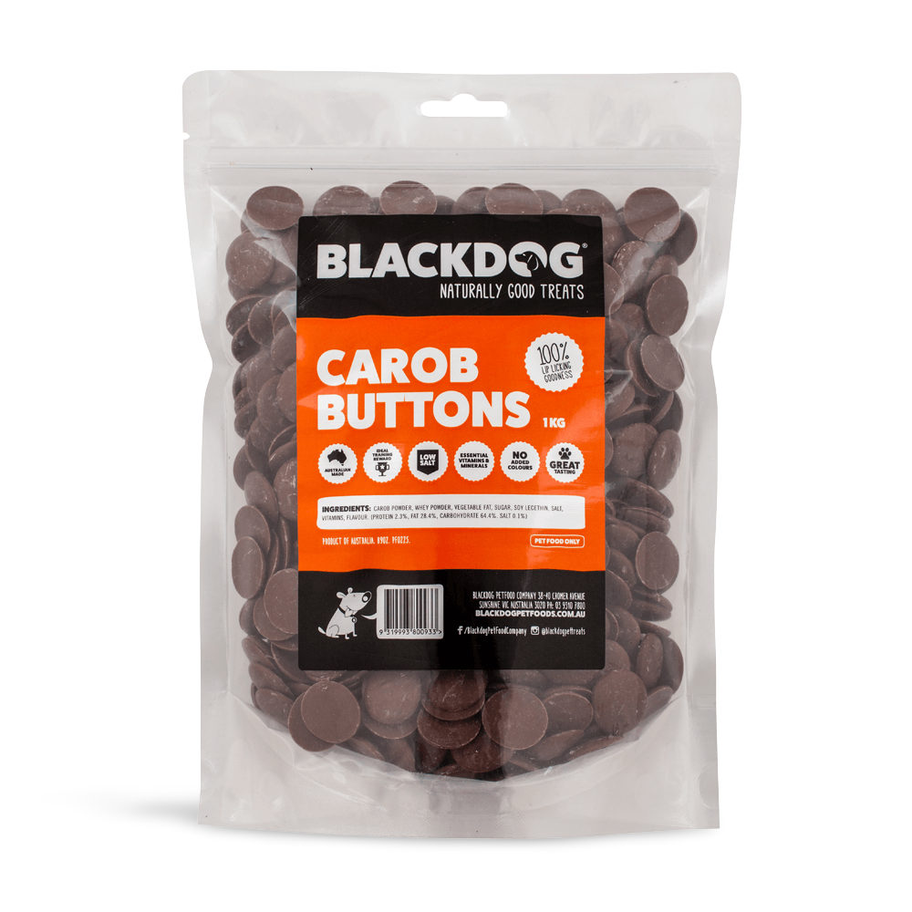 Buy Blackdog Carob Buttons Online Better Prices At Pet Circle