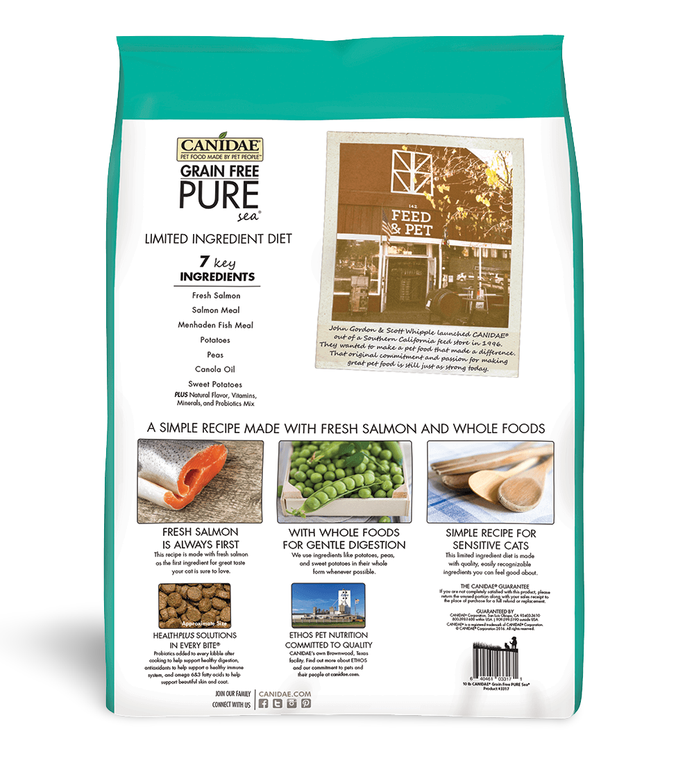canidae pure elements cat food
