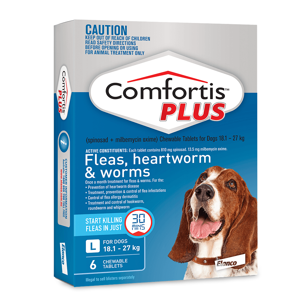 Buy Comfortis Plus Large Blue Online | Low Prices, Free Shipping