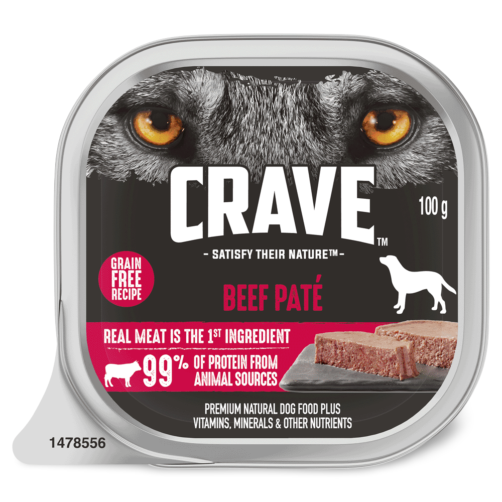 Buy Crave Wet Dog Food Beef Pate Tray Online Better Prices At Pet Circle