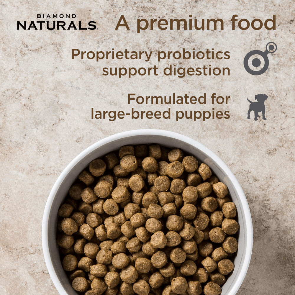 Buy Diamond Naturals Large Puppy Lamb And Rice Dry Dog Food Online