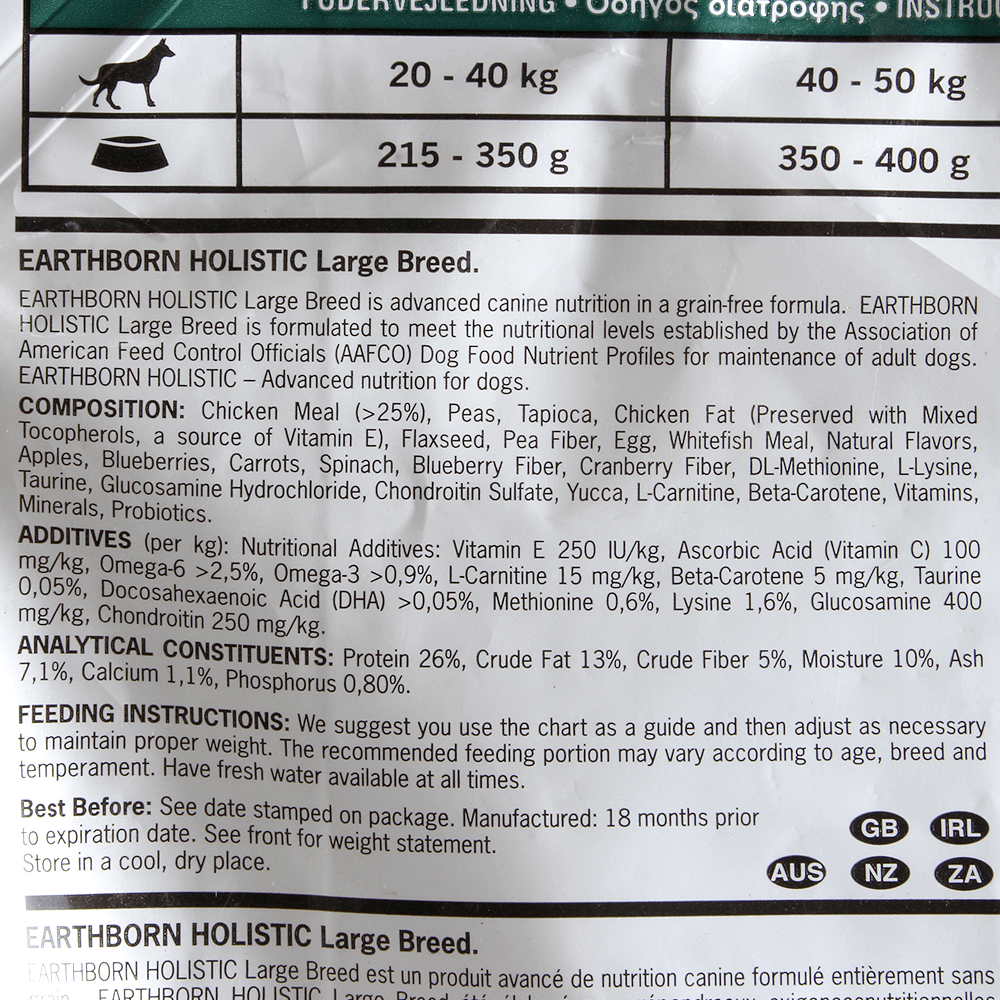 earthborn holistic large breed
